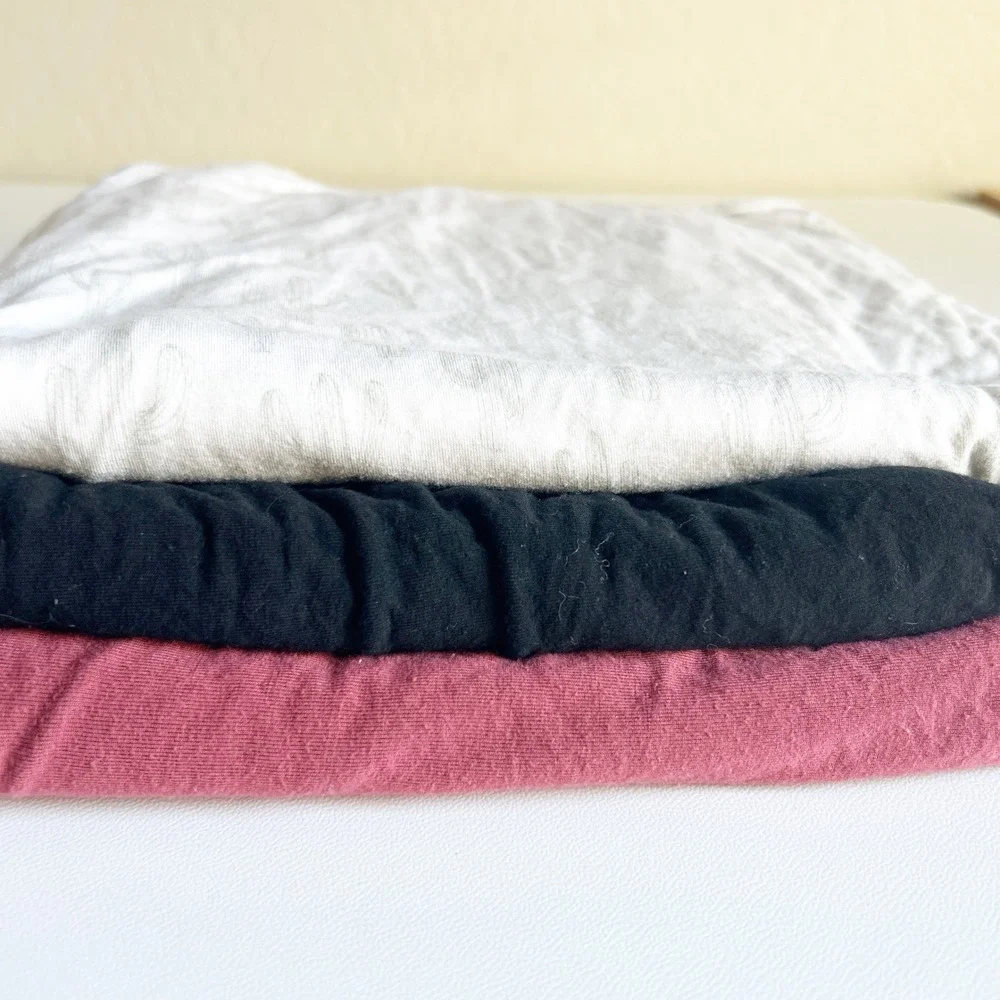 Lou Lou Little Buggins Bundle Lot (3)‎ Baby Nursery Bamboo Swaddle Blankets